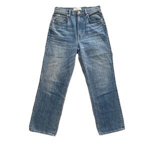 Slvrlake London Crop Jeans Sweet Thing Blue Straight Size 27 Cropped